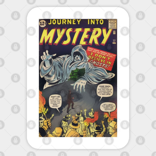 Journey Into Mystery #77 Sticker by Psychosis Media